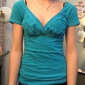 Hollister Short Sleeve V Neck T-Shirt